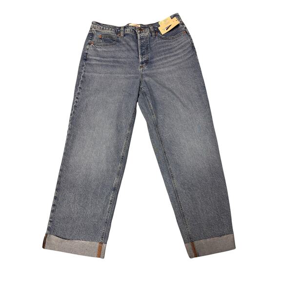 Universal Thread NWT Highest Straight Ankle Jeans Size 12 Medium Wash Streetwear - Picture 1 of 6